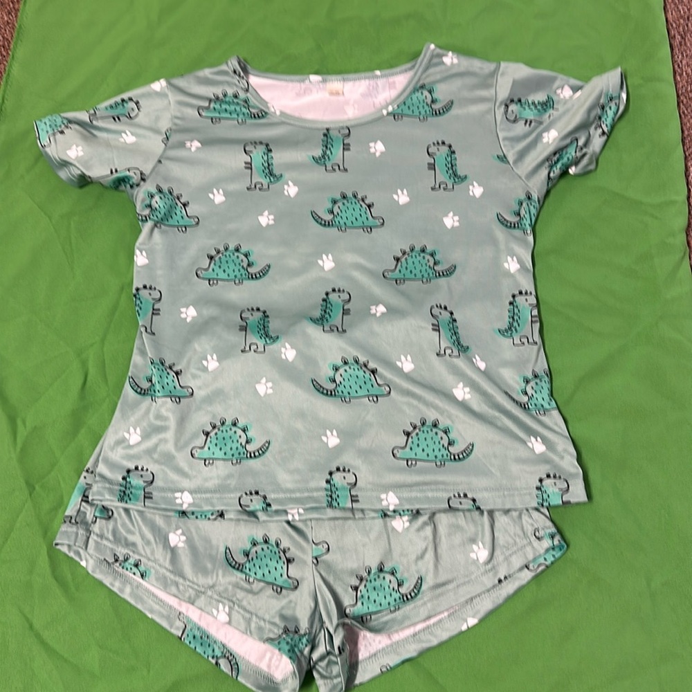 XS Dinosaur Pajama Set